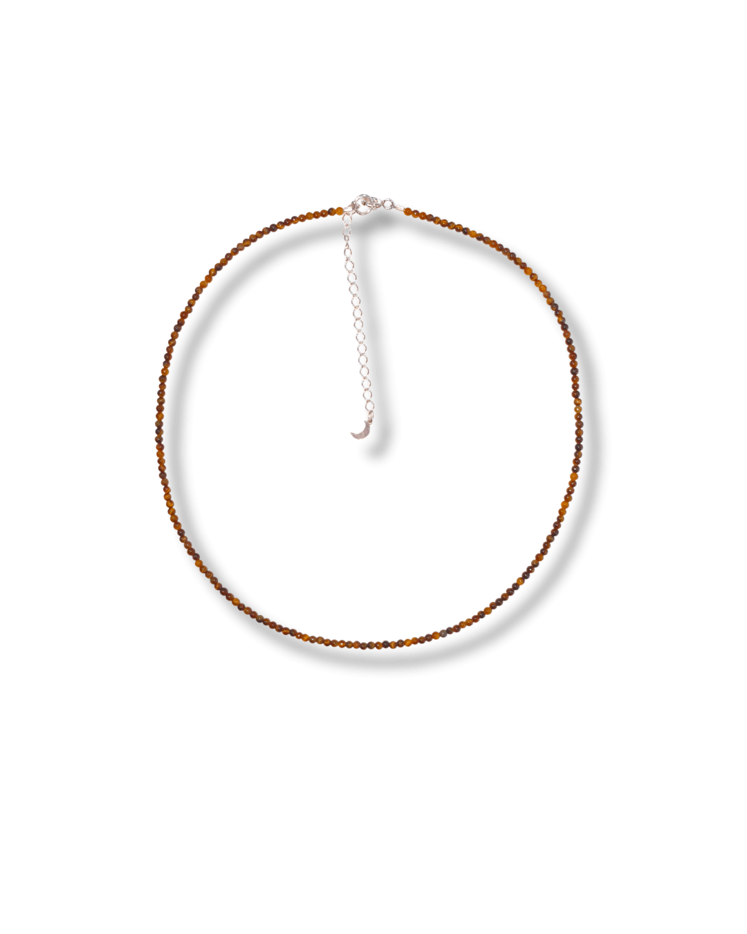 Gargantilla Ojo de Tigre Plata Ley