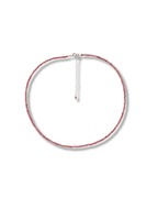 Gargantilla Rodonita Plata Ley