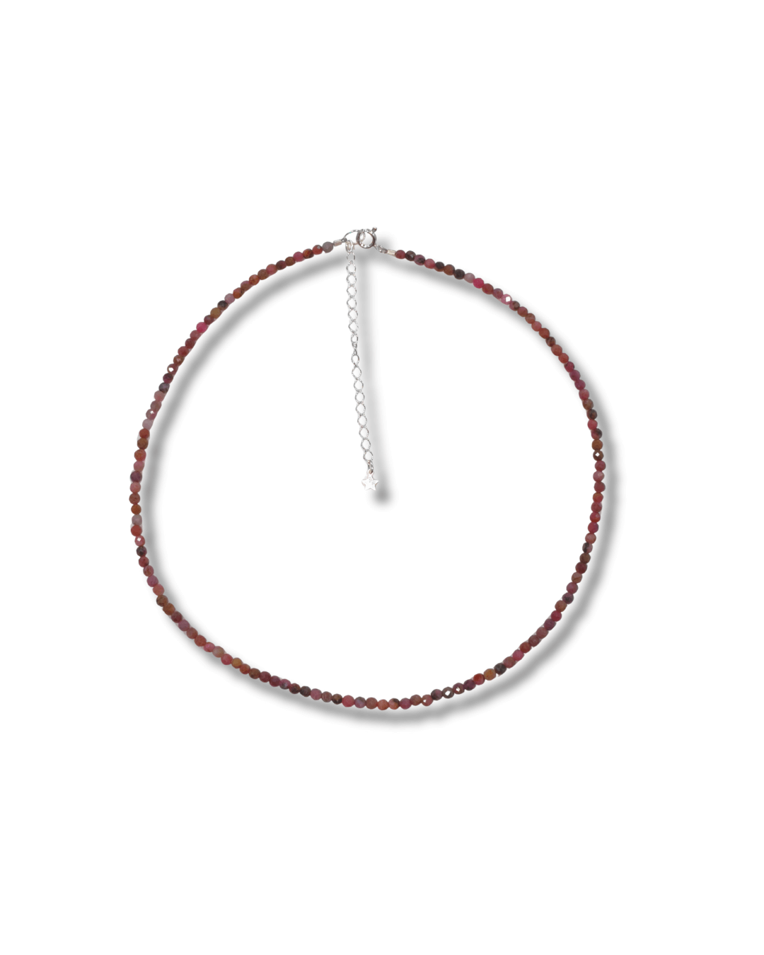 Gargantilla Rodonita Plata Ley LS01