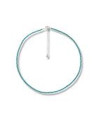 Gargantilla Turquesa Plata Ley