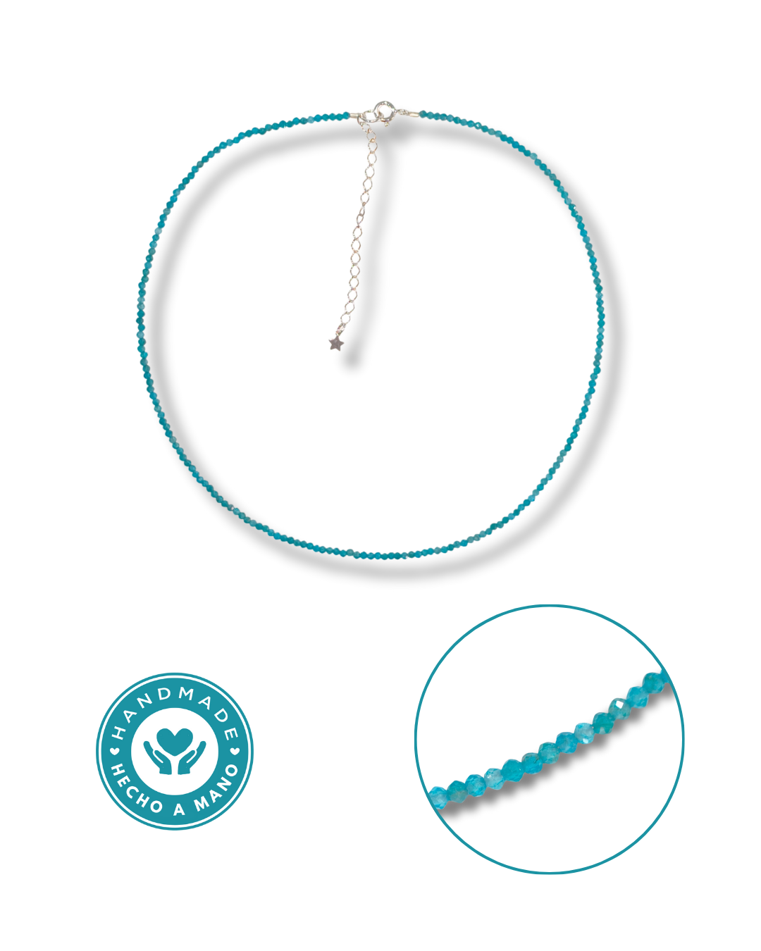 Gargantilla Apatito Plata Ley