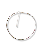 Gargantilla Turmalina Multicolor Plata Ley