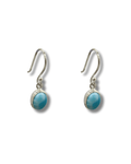 Pendientes Larimar Plata Ley