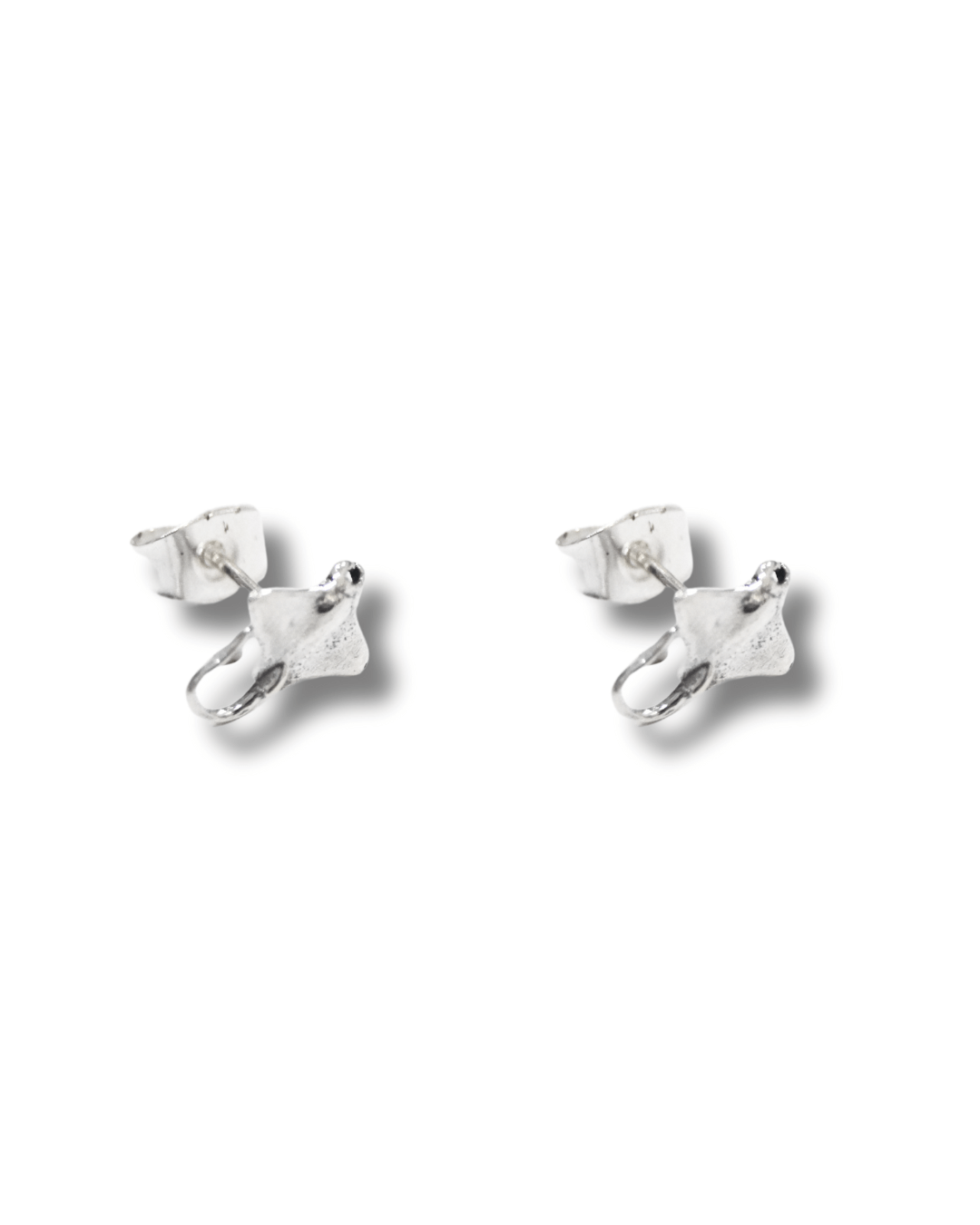 Pendientes Mantarraya Plata ley