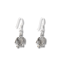 Pendientes Tortuga Plata ley