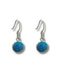 Pendientes Turquesa Plata Ley