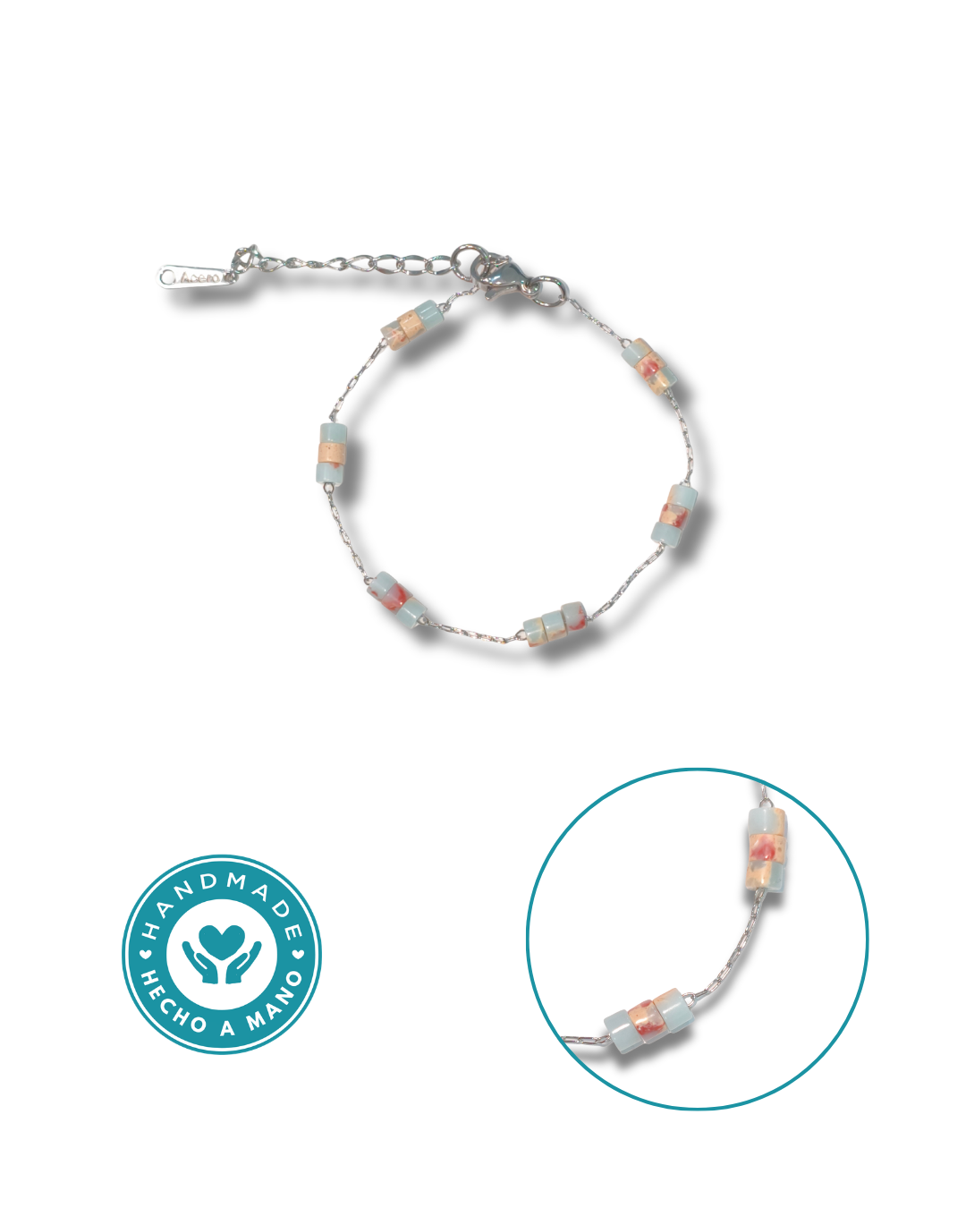 Pulsera Larderita Acero