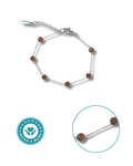 Pulsera Ojo de Tigre Acero