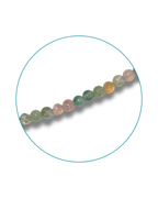 Pulsera Agata Musgosa Plata Ley