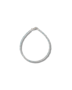 Pulsera Aguamarina Plata Ley