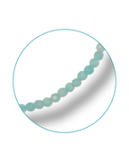 Pulsera Amazonita Plata Ley