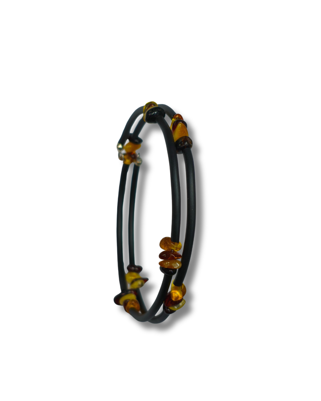 Pulsera Ambar Plata Ley LS02