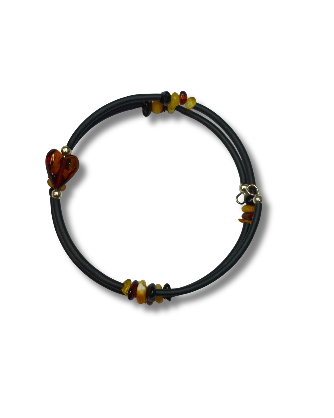 Pulsera Ambar Plata Ley LS01