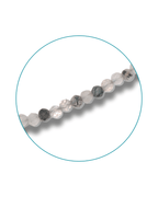 Pulsera Cuarzo Turmailinado Plata Ley