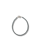 Pulsera Hematite Plata Ley