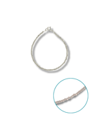 Pulsera Labradorita Plata Ley