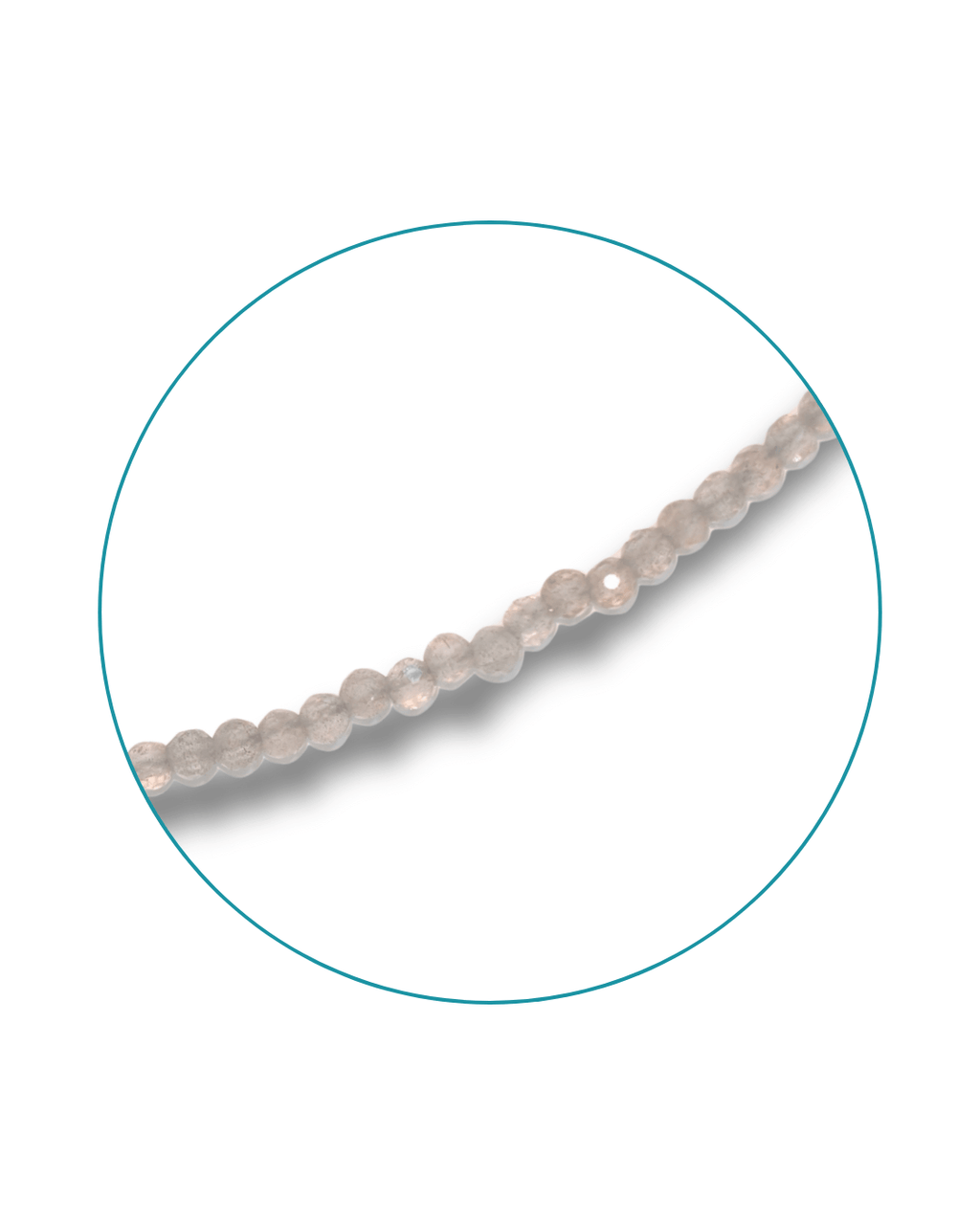 Pulsera Labradorita Plata Ley