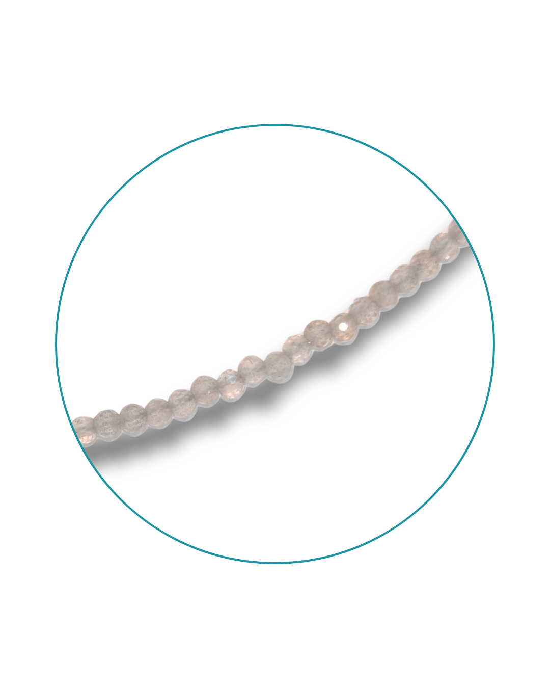 Pulsera Labradorita Plata Ley