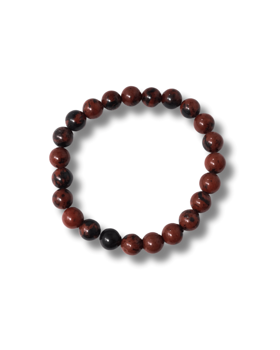 Pulsera Obsidiana Caoba