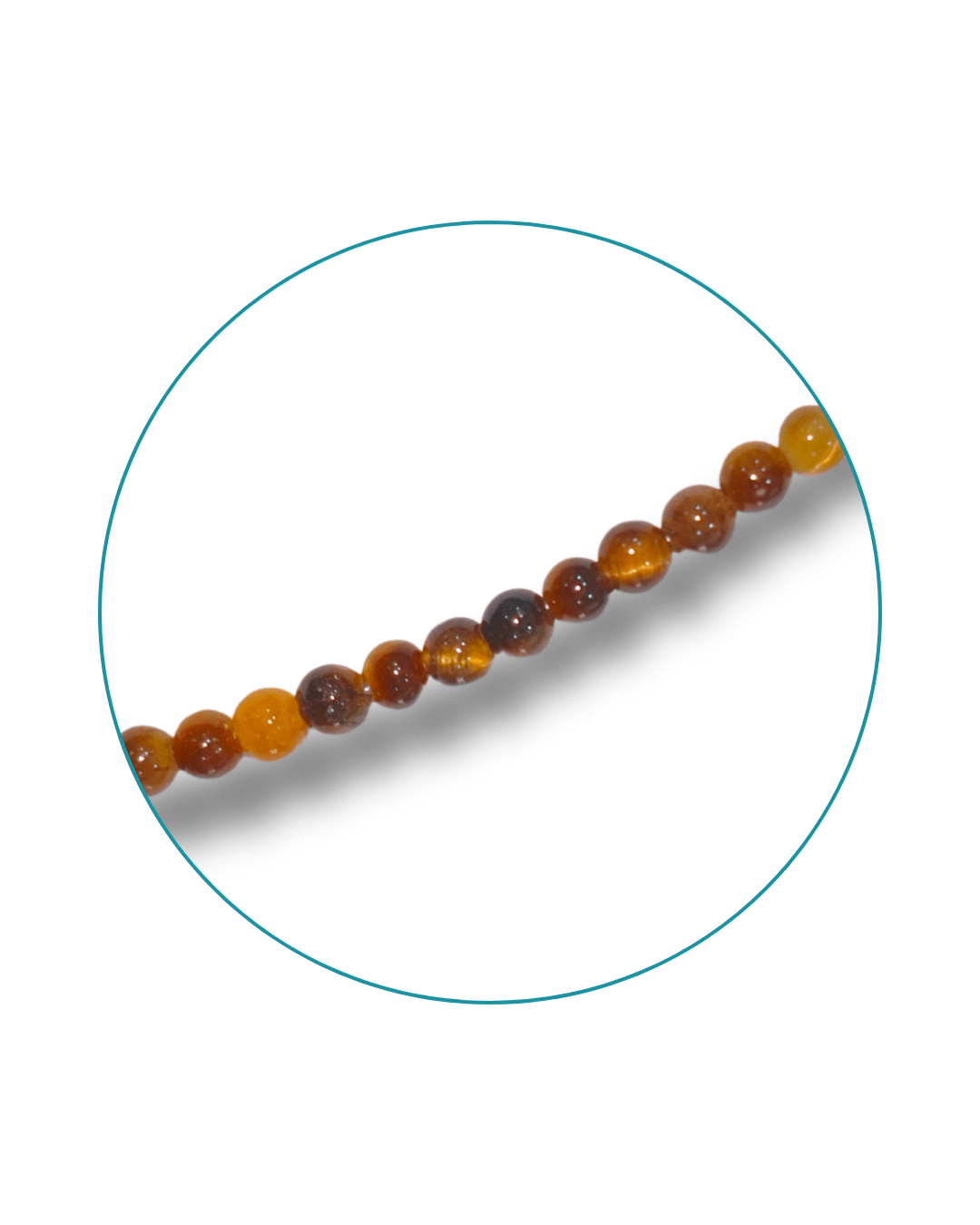 Pulsera Ojo de Tigre Plata Ley