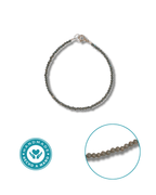 Pulsera Pirita Plata Ley