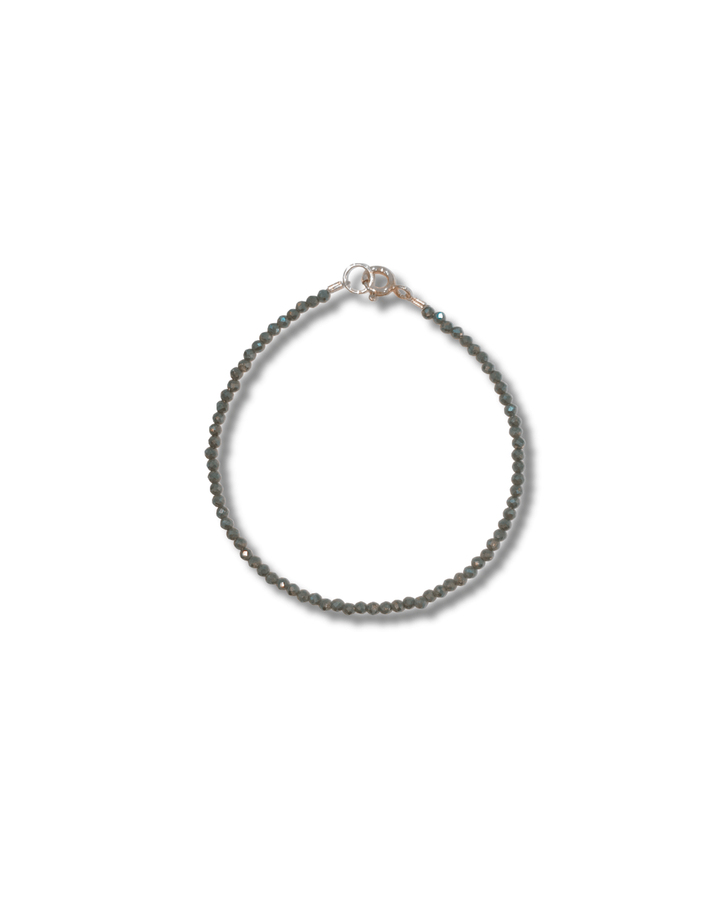 Pulsera Pirita Plata Ley