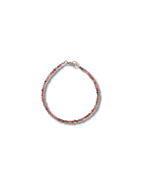 Pulsera Rodonita Plata Ley LS01