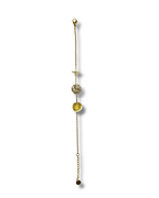 Pulsera Simbologia Acero Dorado LS05