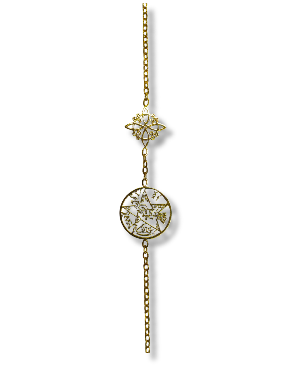 Pulsera Simbologia Acero Dorado LS03